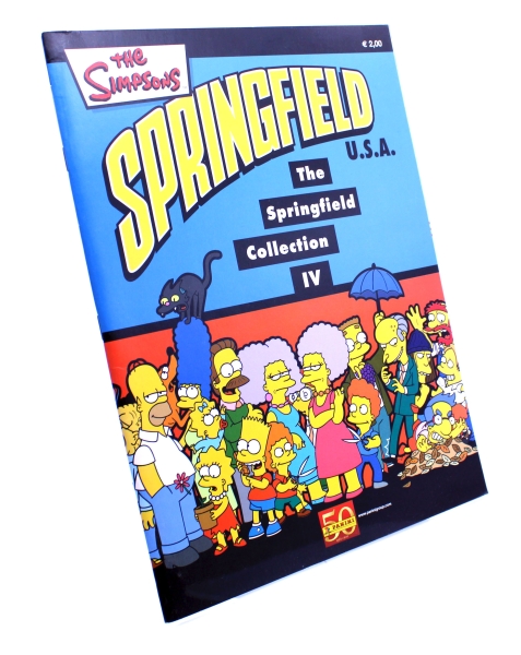 The Simpsons Springfield (Sticker) Collection IV Album von Panini Comics